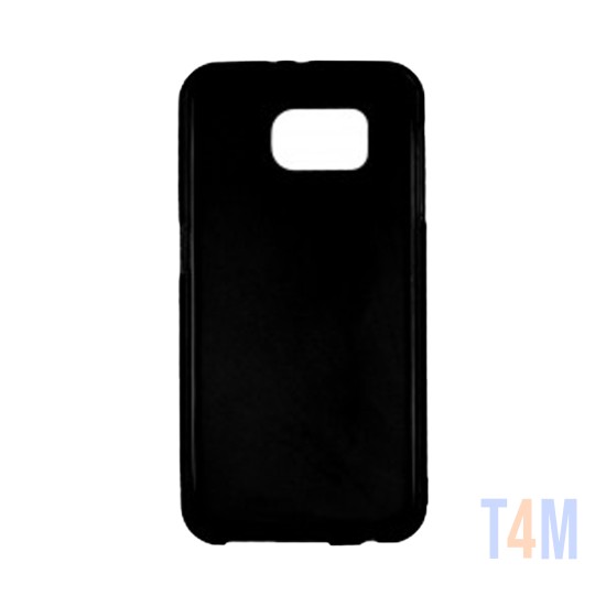 Capa de Silicone Macio para Samsung Galaxy S6 Preto